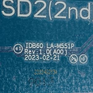 Original nouveau pour Dell Precision 5680 carte mère i7-13800H 0637RC IDB60 LA-M551P - Product Image 4