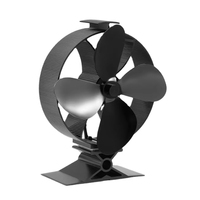 Ventilateur de poêle à bois haute efficacité pour l'hiver, alimenté par la chaleur, pour poêle à granulés, 4 pales, Ecofan, autres chauffages domestiques