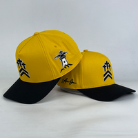 Gorra de Béisbol de 5 Paneles de Algodón 100% de Alta Calidad, Logotipo Bordado Personalizado, Gorras de Béisbol Deportivas para Hombre al por Mayor