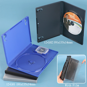 Boîtier de remplacement vide SUNSHING en plastique <span class=keywords><strong>PS1</strong></span> 2 3 4 5 pour jeux vidéo, emballage de médias DVD CD pour UMD XBOX 360 WII - Product Image 2