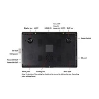 Moniteur FPV Hawkeye Captain X 10,2 pouces avec double récepteur 5,8G et DVR intégré pour affichage RC UAV