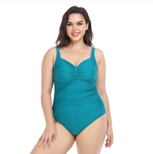 Nouveau <span class=keywords><strong>maillot</strong></span> <span class=keywords><strong>de</strong></span> <span class=keywords><strong>bain</strong></span> deux pièces <span class=keywords><strong>grande</strong></span> <span class=keywords><strong>taille</strong></span> pour <span class=keywords><strong>femme</strong></span>, <span class=keywords><strong>maillot</strong></span> <span class=keywords><strong>de</strong></span> <span class=keywords><strong>bain</strong></span> uni pour grandes courbes, tenue <span class=keywords><strong>de</strong></span> plage - Product Image 6