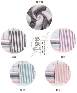 Bộ Khăn Tắm Vải Vi Sợi Lông Cừu San Hô Chất Lượng Cao Trung Quốc Khăn Thấm Hút Tốt Trọng Lượng Và Logo Theo Yêu Cầu - Product Image 4