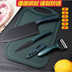 Stainless Steel Kitchen Knife 17.5 Cm Straight Edge Polished Blade For Slicing Meat And Fruit Home Use - Product Image 4