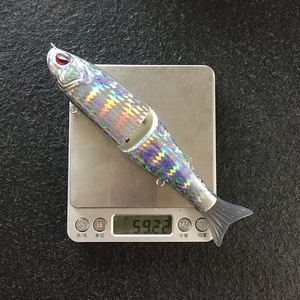 เหยื่อตกปลาแบบไม่ทาสี<span class=keywords><strong>2</strong></span>ส่วนเหยื่อร่อนแบบไม่มีรอยต่อว่างเปล่าขนาด7.0นิ้ว<span class=keywords><strong>2</strong></span>.1ออนซ์ทำจากฟอยล์ร้อนอัดแน่น - Product Image 3