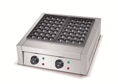 Máquina eléctrica Takoyaki <span class=keywords><strong>de</strong></span> dos placas, equipo <span class=keywords><strong>de</strong></span> cocina japonés, rodillo automático para albóndigas y fabricante <span class=keywords><strong>de</strong></span> bolas <span class=keywords><strong>de</strong></span> <span class=keywords><strong>pulpo</strong></span> con motor <span class=keywords><strong>de</strong></span> núcleo - Product Image 2