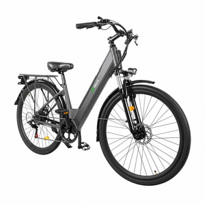 Vélo électrique de ville pour femmes Pedelec 250W 36V 10.5Ah 700C*40C, cadre bas, selle large, 7 vitesses, freins à disque, garde-boue - Product Image 1