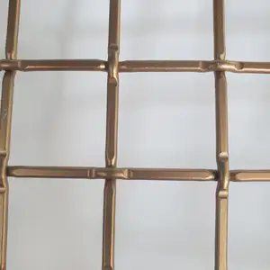 Individuelle langlebige Edelstahl-Gitter Designs für Möbel Dekoration dekorative Platte flaches Drahtgefrostetes Netz