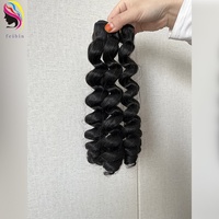 20 inci gelombang longgar ditarik ganda 12A cutilce virgin selaras rambut manusia India Vietnam mentah ekstensi tenun