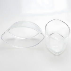 Gran inventario de lujo de 770ml de alta calidad en forma de barco, tarro de vela de vidrio transparente para hacer velas con tapa de madera - Product Image 3