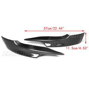 ลิ้นกันชนหน้าคาร์บอนไฟเบอร์ M Sport 2 ชิ้น สำหรับ BMW E92 E93 2010-2013 PRE-LCI กันชน M Sport - Product Image 6