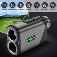 Télémètre laser de chantier 2000m avec objectif optique 6X, mesure de distance, hauteur, angle et vitesse, batterie rechargeable