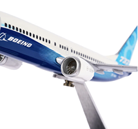 Modèle d'avion Boeing Unified 737 MAX 8 à l'échelle 1:144, modèle de jouet