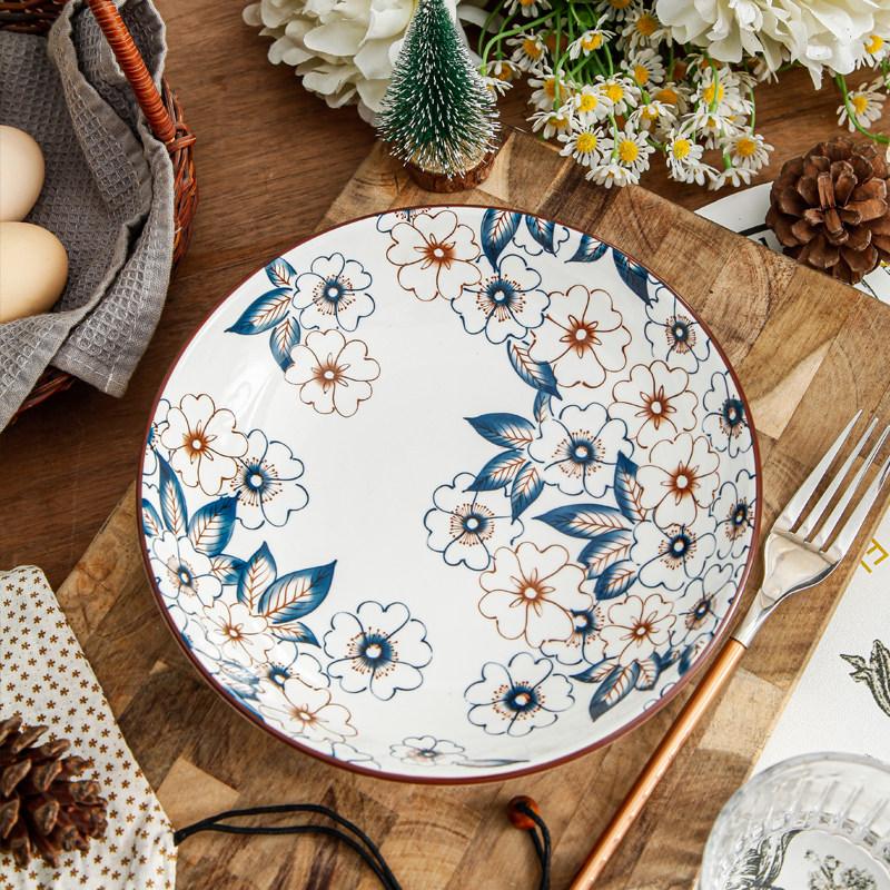 Plato de 8 pulgadas de dulce de invierno chino