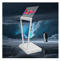 Poster digitale con schermo OLED trasparente con Design All-In-One di alta qualità