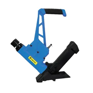 Yongpeng 9800RC 3 in 1 pistol kuku lantai udara Ga15 Ga16 Cleat Nailer dan Stapler