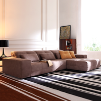 Canapé d'angle moderne et Simple, en tissu, design lavable, pour salon, 1 pièce