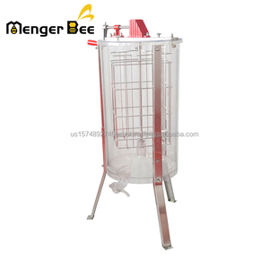 Extractor de Miel Manual Menger Bee de 2 Cuadros, Transparente, con Acrílico y Acero Inoxidable, 3 Patas, 2 Años de Garantía - Product Image 2