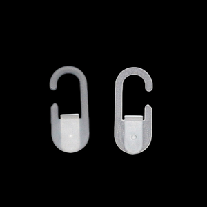 प्लास्टिक थोक सफेद जुर्राब पैकेजिंग मोजे बकल हैंगिंग हुक परिधान पैकेजिंग हुक के लिए प्लास्टिक हुक हैंगर - Product Image 4