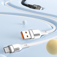 Câble USB-A vers Type-C 1m en TPE rotatif à 180° avec charge rapide 20W PD 5A et conducteur en cuivre pur pour téléphone et batterie externe