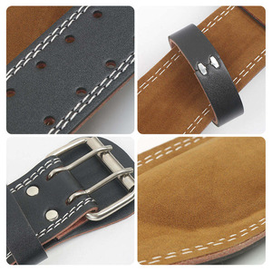 Gym <b>Training</b> Own Fitness Belts Best Quality Custom Made Leather Weightlifting Belt Heavy Duty <b>Training</b> <b>Weight</b> Lifting Equipment - Product Image 4