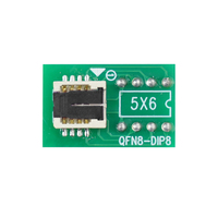 Adaptador QFN8/WSON8/MLF8/MLP8/DFN8 a DIP8, Fácil Manejo y Programación de Chips, Convertidor de Zócalo Flash BIOS