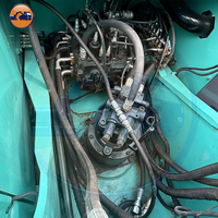 Excavatrice Kobelco Sk200-8 d'occasion, d'origine japonaise, 20 tonnes, faible nombre d'heures, diesel, sur chenilles, hydraulique, en bon état, à vendre