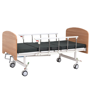 Fournisseur de fauteuils de soins à domicile <span class=keywords><strong>pour</strong></span> <span class=keywords><strong>personnes</strong></span> âgées avec réglage du dossier de 0 à 80 degrés °   <span class=keywords><strong>Lit</strong></span> d'hôpital manuel à <span class=keywords><strong>deux</strong></span> fonctions <span class=keywords><strong>pour</strong></span> <span class=keywords><strong>personnes</strong></span> handicapées - Product Image 2