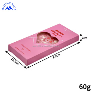 Coeur de chocolat rose Saint-Valentin arrose usine en gros arrose 60g de chaleur douce pour votre tendre amour - Product Image 3
