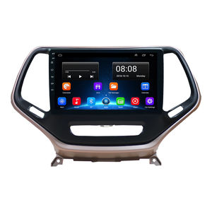 Lettore Dvd auto 2 Din Android 10 autoradio per <span class=keywords><strong>Jeep</strong></span> <span class=keywords><strong>Cherokee</strong></span> 5 KL <span class=keywords><strong>2014</strong></span> 2015-2018 cavo cablaggio kit Dash - Product Image 2