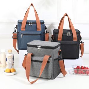 X418 Custom <b>Insulated</b> <b>Lunch</b> <b>Box</b> Oxford Waterproof Thermal Bags for Food Delivery Large Capacity <b>Insulated</b> <b>Lunch</b> Tote Bag With Lo - Product Image 3