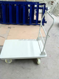 RH-WT02-1 900*600*850 मिमी हैंडल फोल्डेबल 500 किलोग्राम लॉजिस्टिक परिवहन भारी शुल्क गोदाम ट्रॉली - Product Image 6