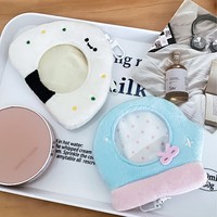 Porte-cartes à clipser assorti, design créatif anime et dessin animé de haute qualité, étui de protection pour badge, sac porte-clés en peluche mignon et amusant