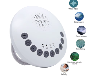 IBN moule privé bébé <span class=keywords><strong>bruit</strong></span> blanc aide au sommeil 24 sons apaisants minuterie <span class=keywords><strong>de</strong></span> nuit chaude rechargeable portable pour bébé tout-petit - Product Image 4