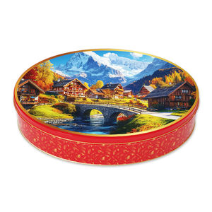 Biscotti Danesi Ellittici OEM in Confezione Grande, Snack Quotidiano, Biscotti al Burro - Product Image 3