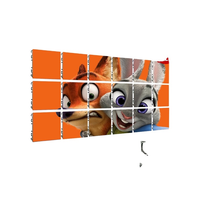 Fixed Pitch GOB P2.6 P2.9 P3.91 SMD Full Color LED Video Wall Panel 800cd/sqm Brightness 3840Hz Refresh Rate Indoor Outdoor Use