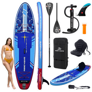 กระดานยืนพายแบบเป่าลม รุ่น Flat Water ขนาด 10'6" ออลราวด์ ISUP เซิร์ฟบอร์ด คุณภาพสูง ขายส่ง OEM <span class=keywords><strong>SUP</strong></span> Paddleboard - Product Image 1