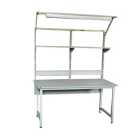 Table d'atelier industrielle ESD pour ligne de production Leenol
