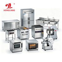 Peralatan Dapur Komersial Hongliang, Peralatan Bar Stainless Steel, Solusi Satu Atap untuk Peralatan Restoran di Ethiopia
