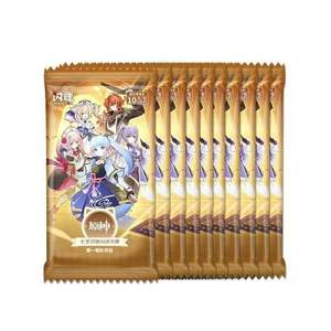 Vente en gros de cartes Flash Soul <span class=keywords><strong>Genshin</strong></span> Impact Seven Saints Summon <span class=keywords><strong>TCG</strong></span> originales, jeu de cartes à échanger, jeu de société, Phase 1, pré-pack de cartes - Product Image 3