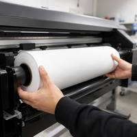 Papier de sublimation thermique recyclable 100g, séchage rapide, taux de transfert élevé, compatible jet d'encre, fabriqué en Chine, directement de l'usine