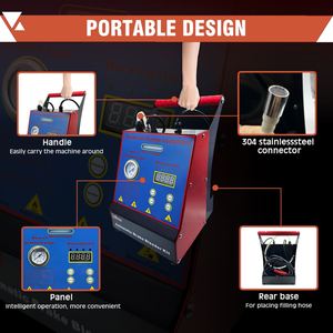 Electric Pulse Brake <strong>Fluid</strong> Change Machine 17PCS Adapter Equipment for Car Oil &amp; <strong>Fluid</strong> Filling Car Care Machines - Product Image 6