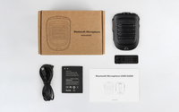 Microphone sans fil professionnel UNIWA BM001, portable, léger, en plastique, bouton SOS POC, applications Zello PTT, talkie-walkie, vente en gros