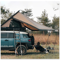 ADA OVERLAND Toldo para tienda de campaña, toldo lateral para coche, tienda de techo, lona para camping, protección contra la lluvia para exteriores