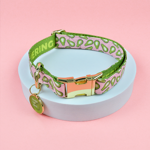 Collar para <span class=keywords><strong>Perro</strong></span> MIDEPET de Lujo, Ajustable, con Cierre de Hebilla de Liberación Rápida, Diseño con Lindo Estampado de Corazón, Cintas de Poliéster - Product Image 4