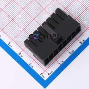 ZX-5557-4.2-2-8P-HGJK Housing (Wire-to-Board / Wire-to-Wire) P=4.2mm <b>Connector</b> 2x8P 4.2mm <b>Mini</b>-Fit (MX 4.2) 4.2mm - Product Image 1