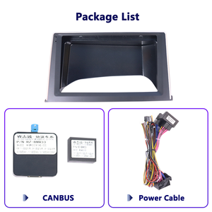 Kits de tableau de bord de voiture 9 "Aftermarket Car Radio Fascia Frame Adapter Canbus Android Radio Dash Fitting Panel pour <span class=keywords><strong>BMW</strong></span> <span class=keywords><strong>1</strong></span> Series <span class=keywords><strong>2015</strong></span> - Product Image 4