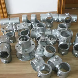 Fabriek Direct Smeedbaar Ijzeren Pijpfittingen Sleutelklem T Thermisch Verzinkt <span class=keywords><strong>Gi</strong></span> Pijp Connector Bevestigingsmiddel Frame Aansluiting - Product Image 5