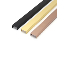 Ruicheng personnalisé élégant en métal carrelage d'escalier garniture de bord de marche Design moderne pour les centres de soins pour personnes âgées et l'utilisation d'appartements
