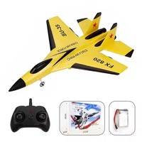 Avion RC en mousse EPP SU 35 à succès, montage facile, planeur télécommandé, jouet volant d'extérieur, cadeau d'anniversaire pour garçons